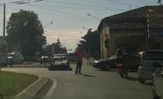 Incidente alla rotatoria della Crocetta