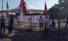 Presidio CasaPound contro i posteggiatori abusivi all'ospedale