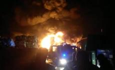 Rifiuti in fiamme a Cairo Montenotte: non esclusa la presenza di diossina