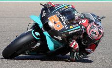 Aragon: pole a Quartararo davanti a Viñales