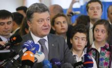 Gli exit poll premiano Poroshenko 
