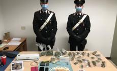 In casa aveva mezzo chilo di marijuana e diverse dosi di cocaina: arrestato 37enne