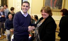 La figlia del Che in visita in Municipio