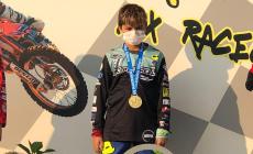 Lesignano, 11enne campione di quad