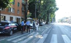 Donna investita in via Gramsci