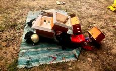 Noceto, devastato il presepe dei bambini