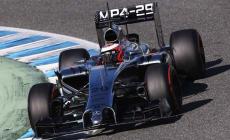 Test F1, Magnussen al comando