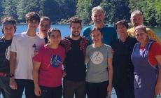 Rifugio Mariotti, l'abbraccio a Marcello e al suo staff