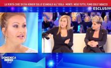 Droga-gate all'Isola del famosi, Eva Henger a Domenica Live: "Ho detto la verità, Monte poteva scusarsi"