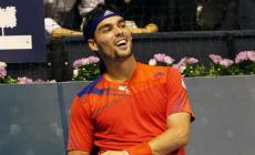 Fognini ai quarti in rimonta