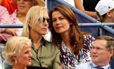 Martina Navratilova sposa la sua Julia