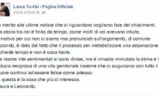 Pieraccioni e Laura Torrisi, storia finita