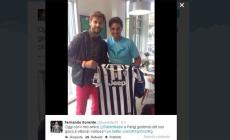 Nadal, un giorno in bianconero