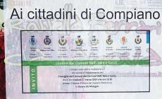 Manifesti contro l'Unione dei Comuni