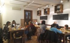 Dpcm, i ristoranti di Parma protestano con torta fritta e salume (e tante bontà) : "Merenda al ristorante" - Le foto 