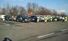 Volontari fidentini nelle zone alluvionate 