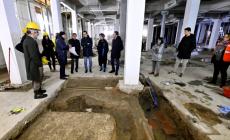 Mosaico romano torna alla luce sotto piazza Garibaldi