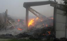 Notte di fiamme nella Bassa: in fumo 400 balloni