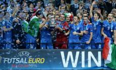 Calcio a 5, Azzurri campioni