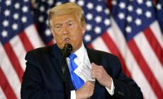 Trump: "Non cedo la vittoria, le  elezioni sono state truccate" e Twitter lo censura