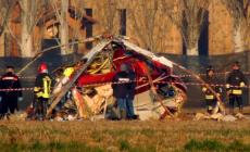 Elicottero precipitato: i carabinieri in trasferta alla Leonardo per prelevare le schede di memoria del velivolo