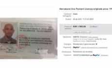 Tesserino di Pantani finisce su eBay
