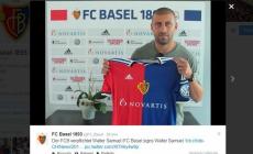 Samuel firma col Basilea, niente Samp