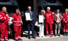 Croce rossa, nuova automedica. L'ha donata la famiglia Chiari