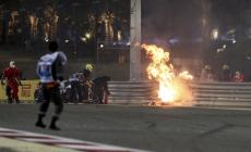 Le immagini del terribile schianto di Grosjean