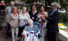 I 101 anni di Luisa: tutti in festa alle «Tamerici»