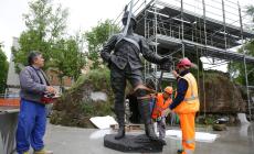 Rimesso a nuovo il monumento a Bottego 
