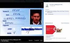 La Pro Recco tessera... Messi