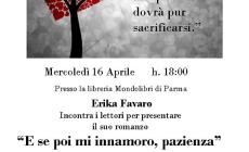  Erika Favaro presenta "E se poi mi innamoro, pazienza"