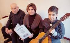 Nonno, figlia e nipote accomunati dalla musica
