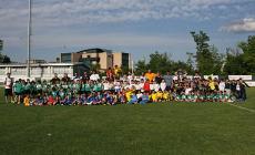 Scuola calcio, bambini in festa