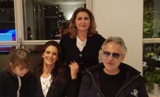 Bocelli, megashow al Regio e cena dall'amica Paola Sanguinetti