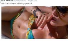 Aida Yespica tradita e triste