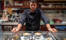 Il cappuccino artistico di Andrea in gara a Milano per il campionato italiano di Latte art
