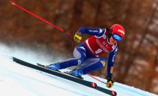 Brignone terza nel SuperG della Val d'Isere