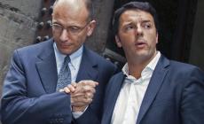 Renzi e Letta due galli in un pollaio