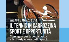 Un convegno sul tennis in carrozzina