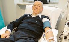 Le 215 donazioni di sangue di padre Fausto Guerzoni