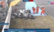 Le Mans, paura per Duval