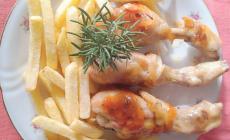 Cosce di pollo al miele e senape 