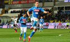 Il Napoli vince al Tardini, Ancelotti: "Vorrei che giocasse sempre così"
