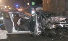 Frontale sulla Ghiare-Bertorella: marito e moglie gravissimi 