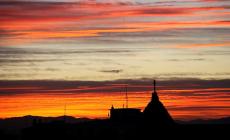 Tramonto a Parma