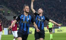 Il derby di Milano va all'Inter: 3-2