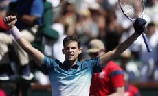 Sfuma il titolo 101 di Federer: Thiem trionfa a Indian Wells