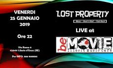 Lost Property live al Be Movie 